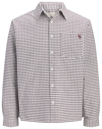 Jack & Jones - JORFrederiksberg Oxford Skjorte - Chocolate Truffle